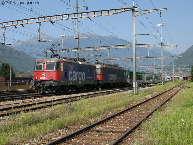 FFS Re 420 310-5, Re 620 055-4 e ATR 125 Trenord